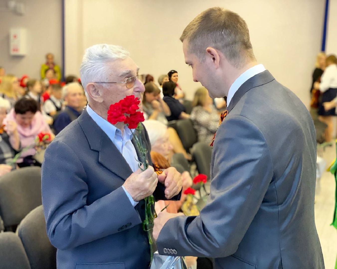 Сергиев Посад, Сергиево-Посадский городской округ, День Победы, Ветераны, 9 мая, Праздник, ВОВ, школа, юнармейцы