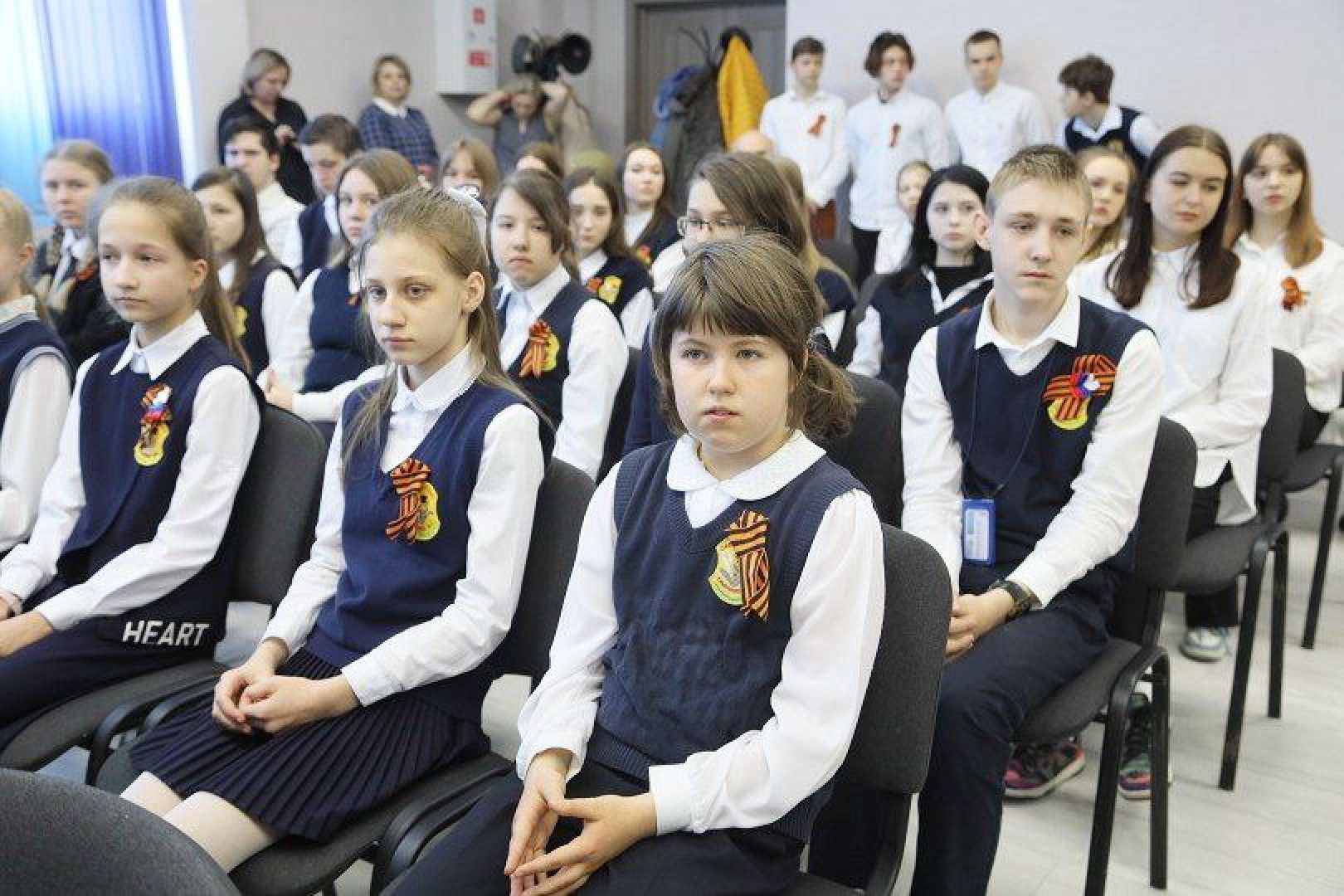 Сергиев Посад, Сергиево-Посадский городской округ, День Победы, Ветераны, 9 мая, Праздник, ВОВ, школа, юнармейцы