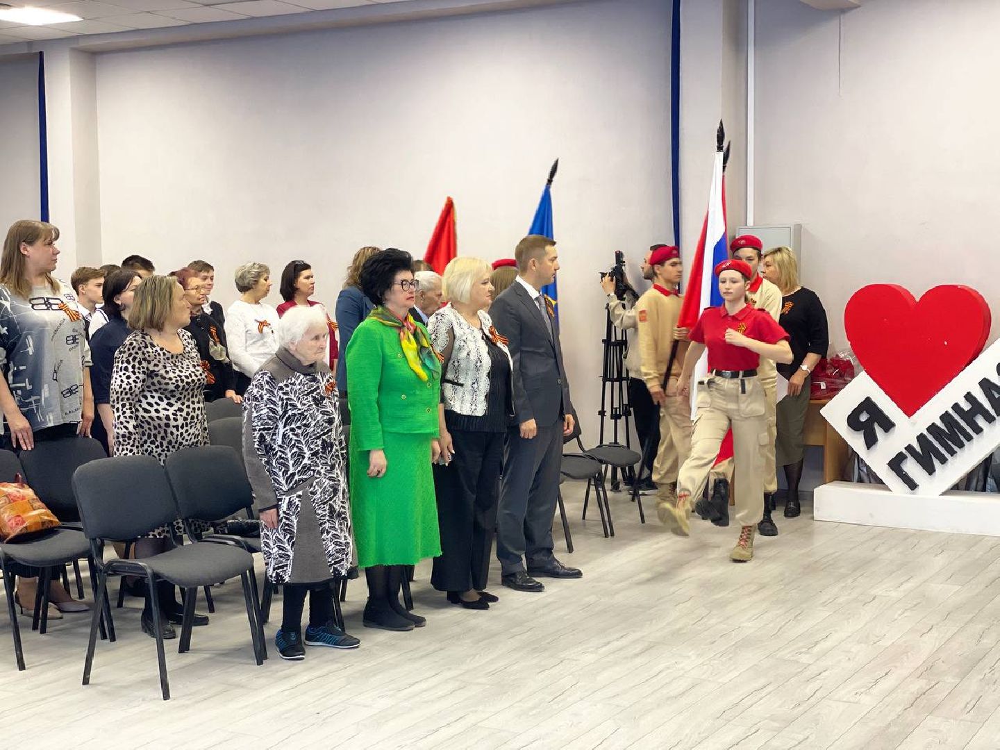 Сергиев Посад, Сергиево-Посадский городской округ, День Победы, Ветераны, 9 мая, Праздник, ВОВ, школа, юнармейцы