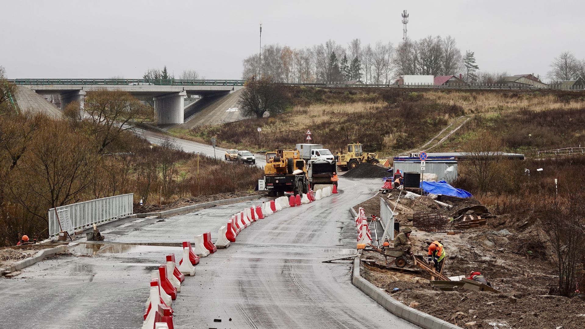 транспорт , сергиево-посадский городской округ, капитальный ремонт моста , дорожная инфраструктура,