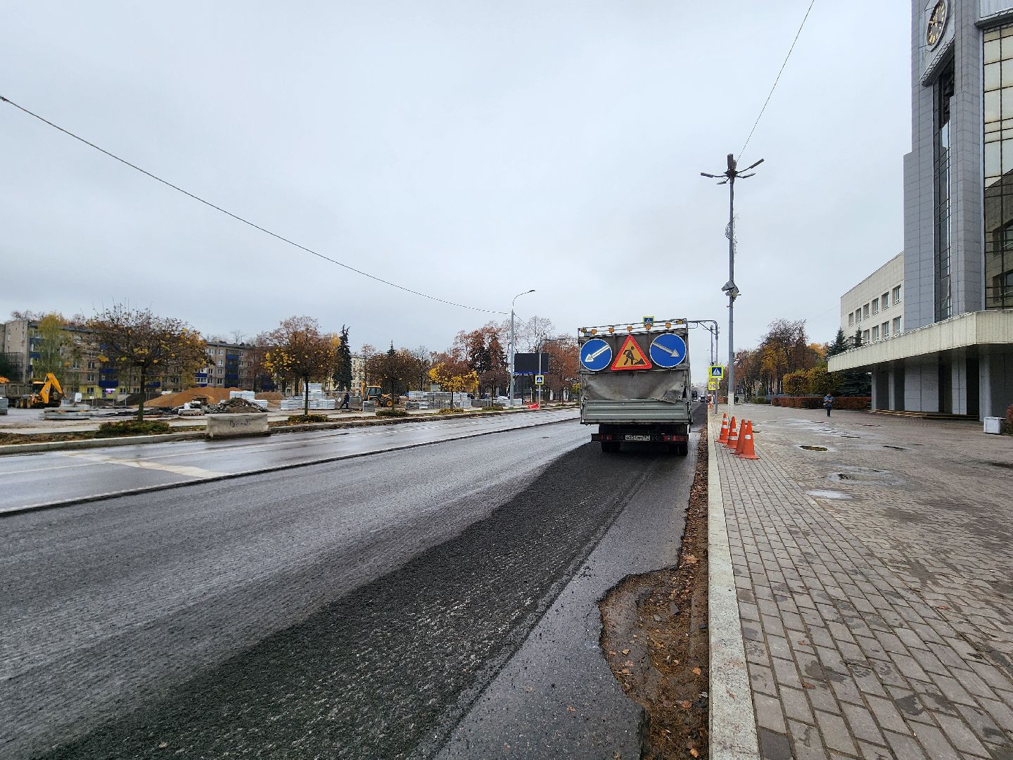 мытищи, ремонт дорог,