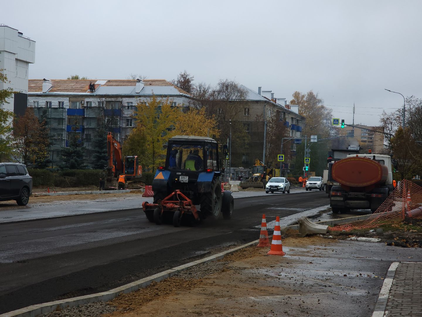 мытищи, ремонт дорог,