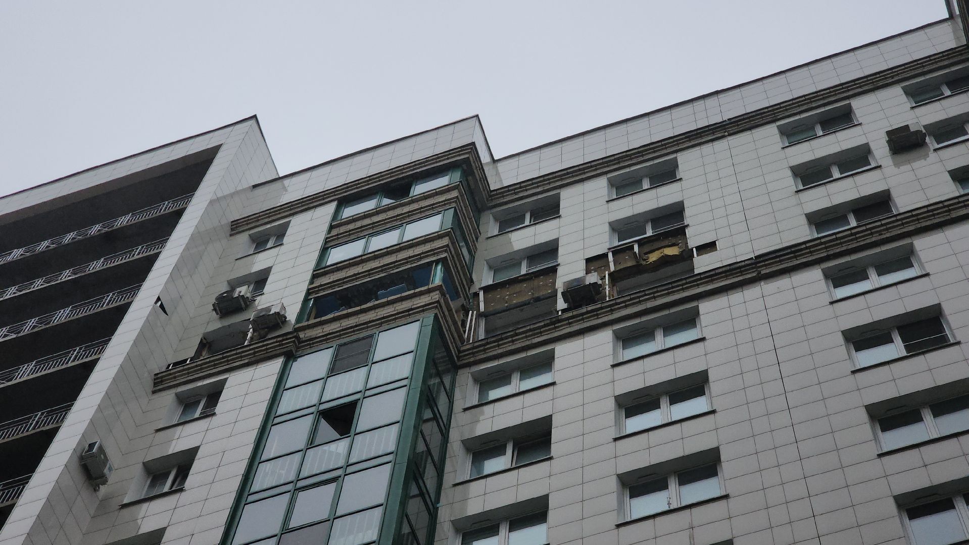 чп, красногорск, прилет, устранение последствий,