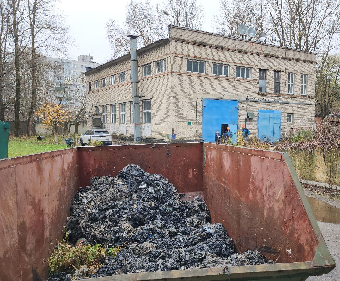 влажные салфетки в канализации, орехово-зуево, жкх, несмывай,