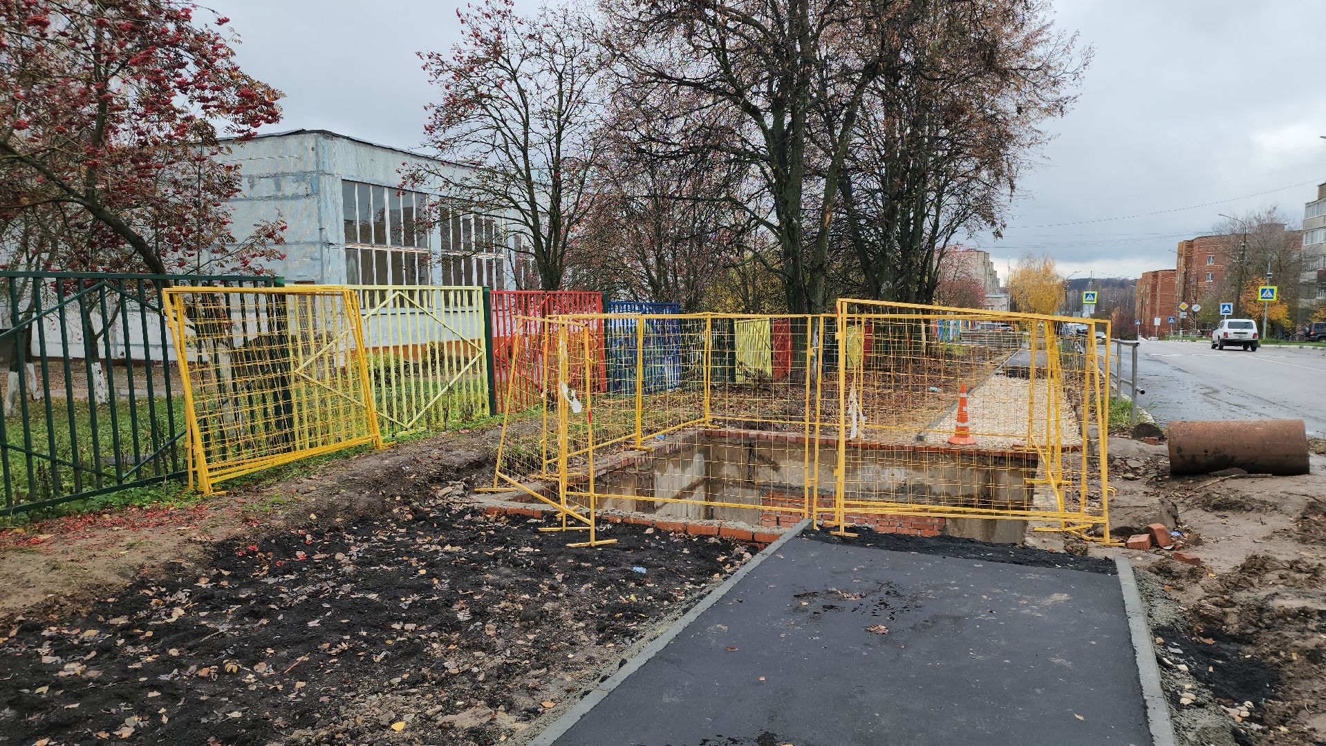 кашира, благоустройство, тротуары, входные группы, теплосети, ремонт,