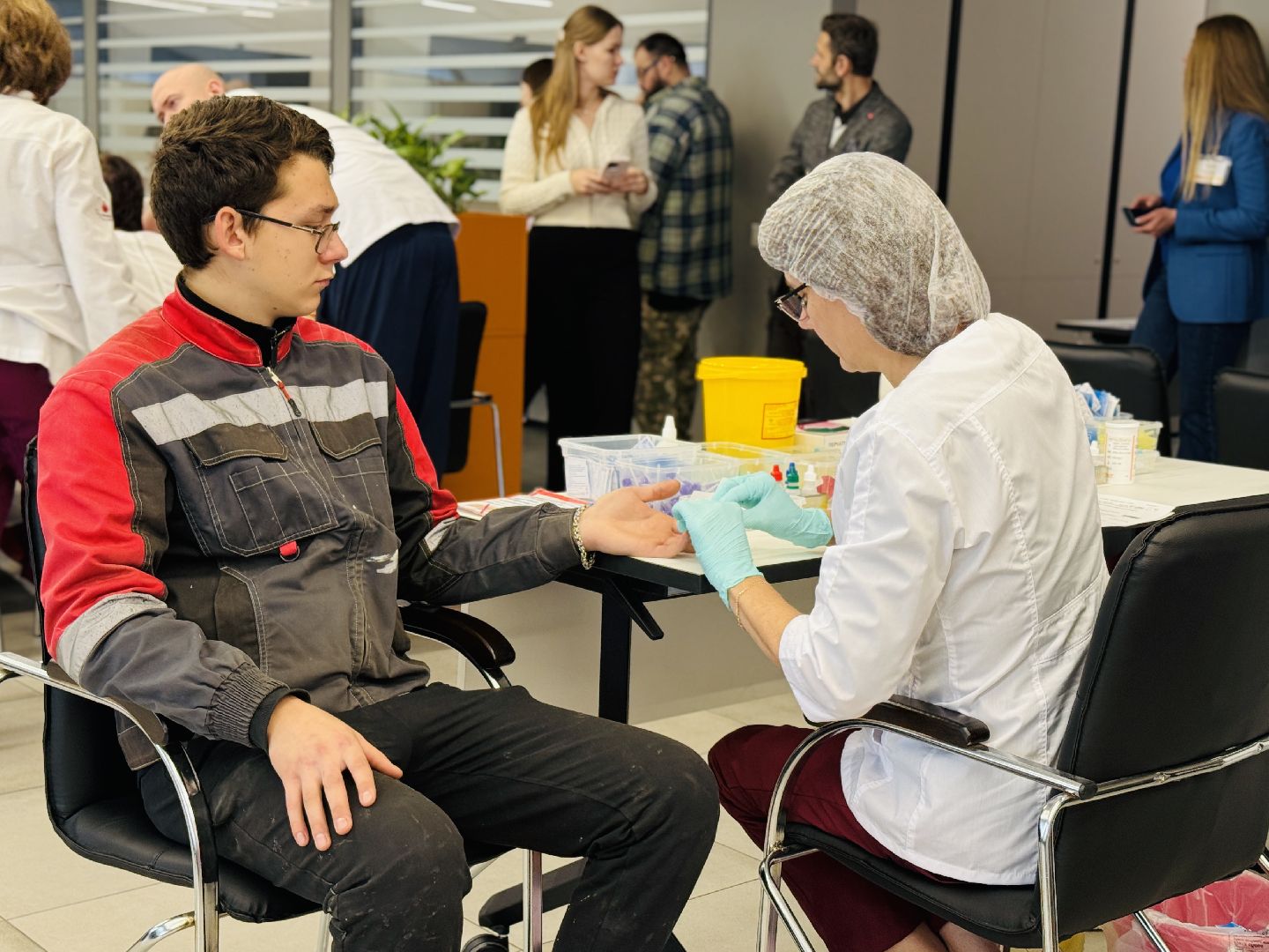 Раменское, день донора, сдача крови, благотворительность, векпром,