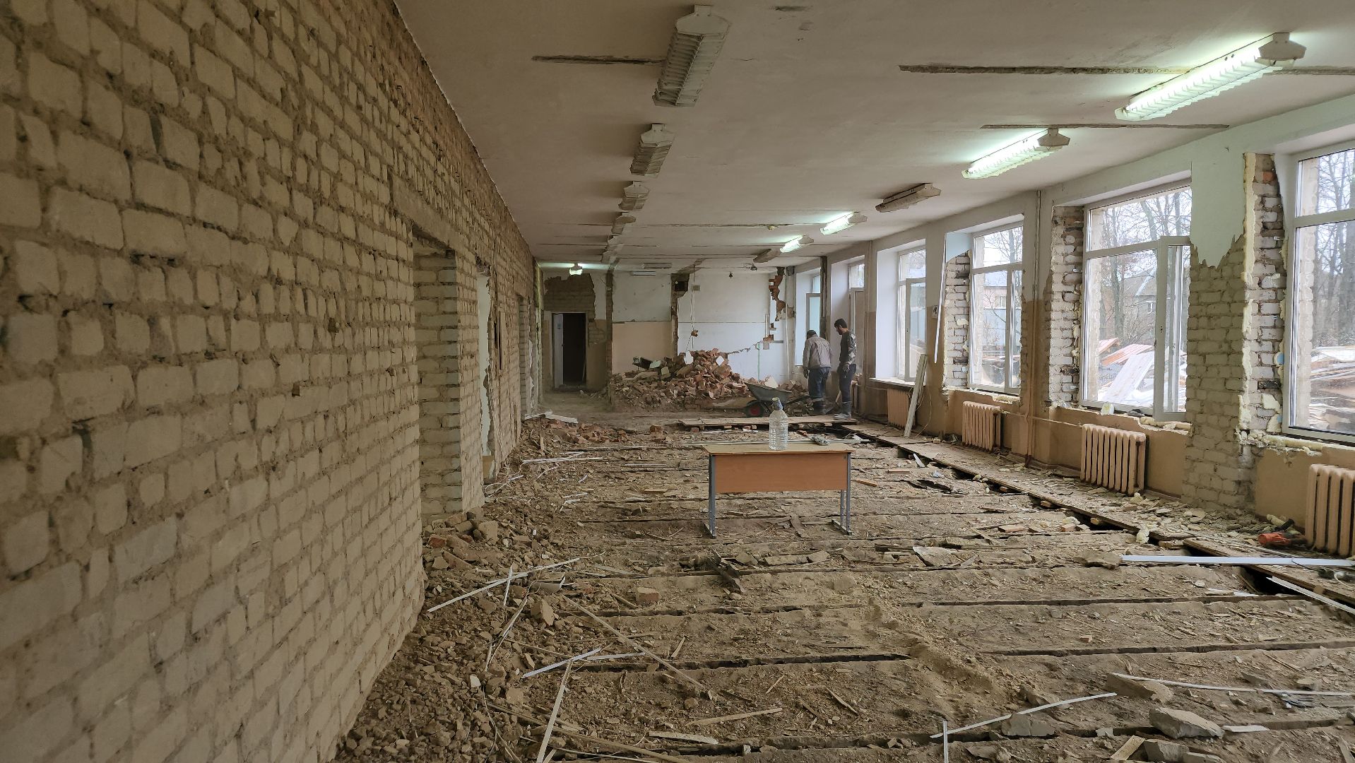 ремонт школ, орехово-зуевский округ, кабаново,