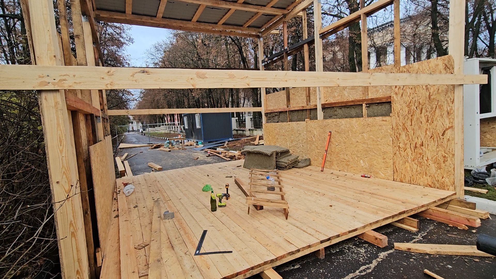 каток, зима в подмосковье, жуковский,