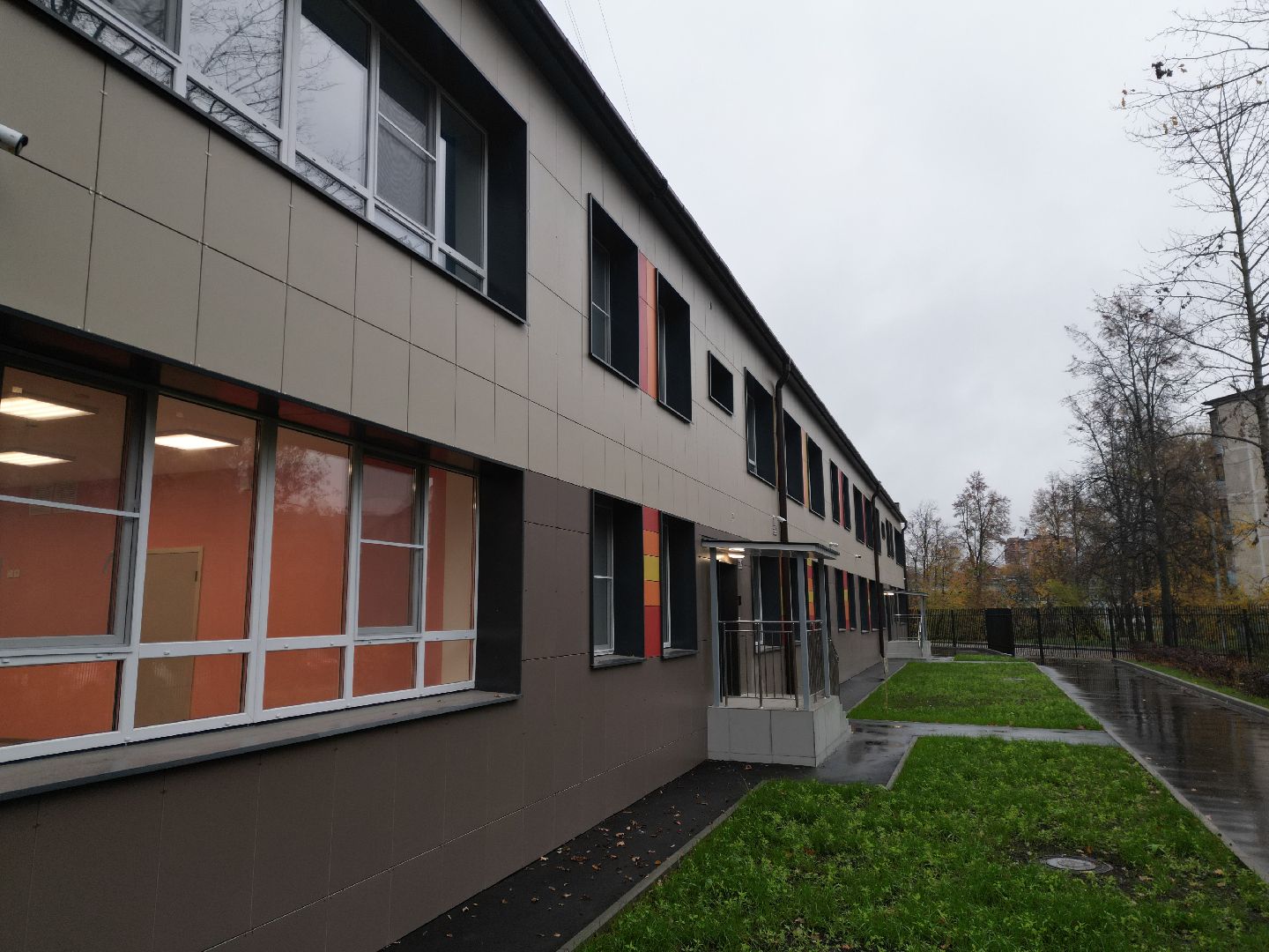 видео с коптера, детский сад ивушка,