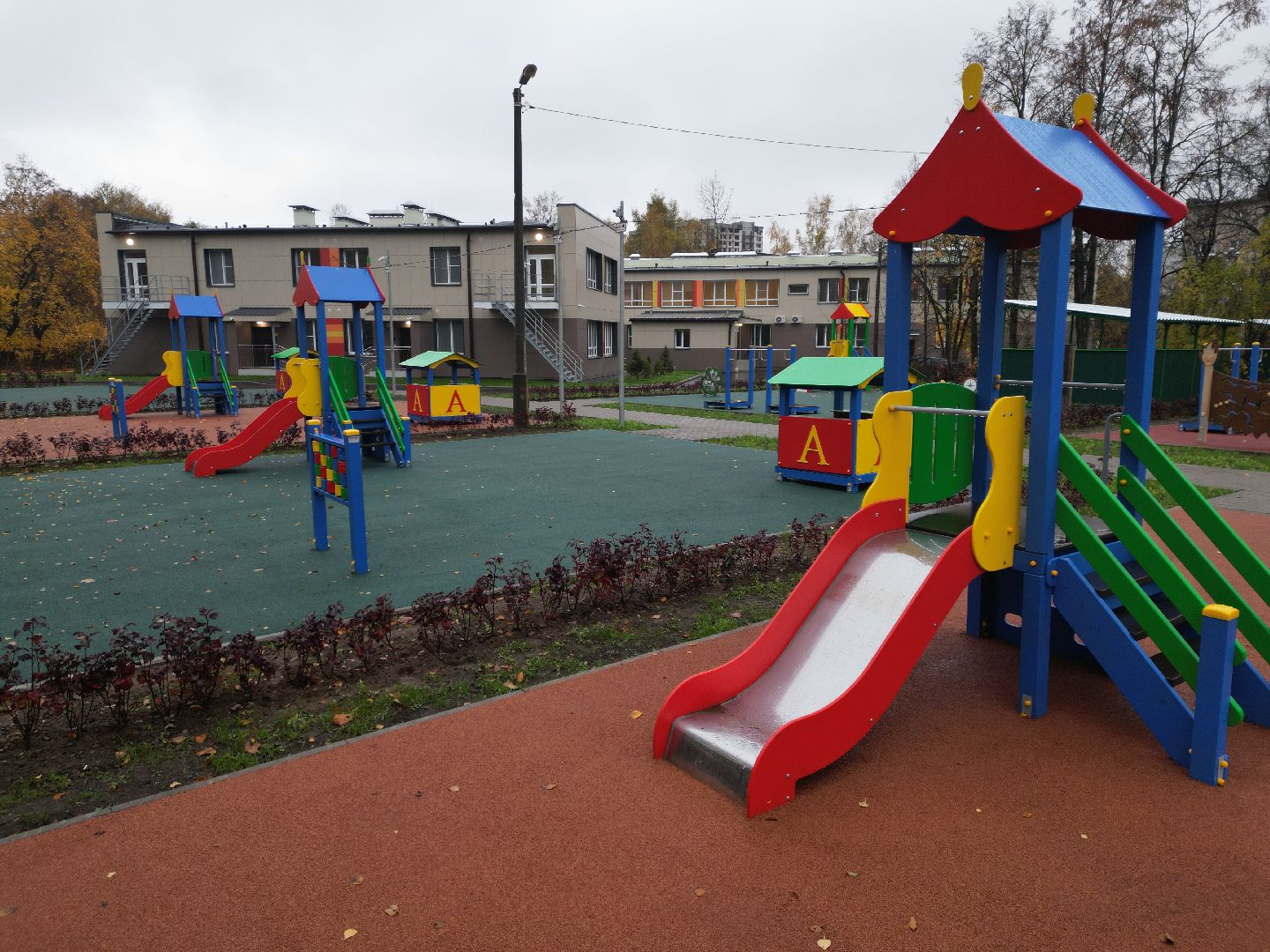 видео с коптера, детский сад ивушка,