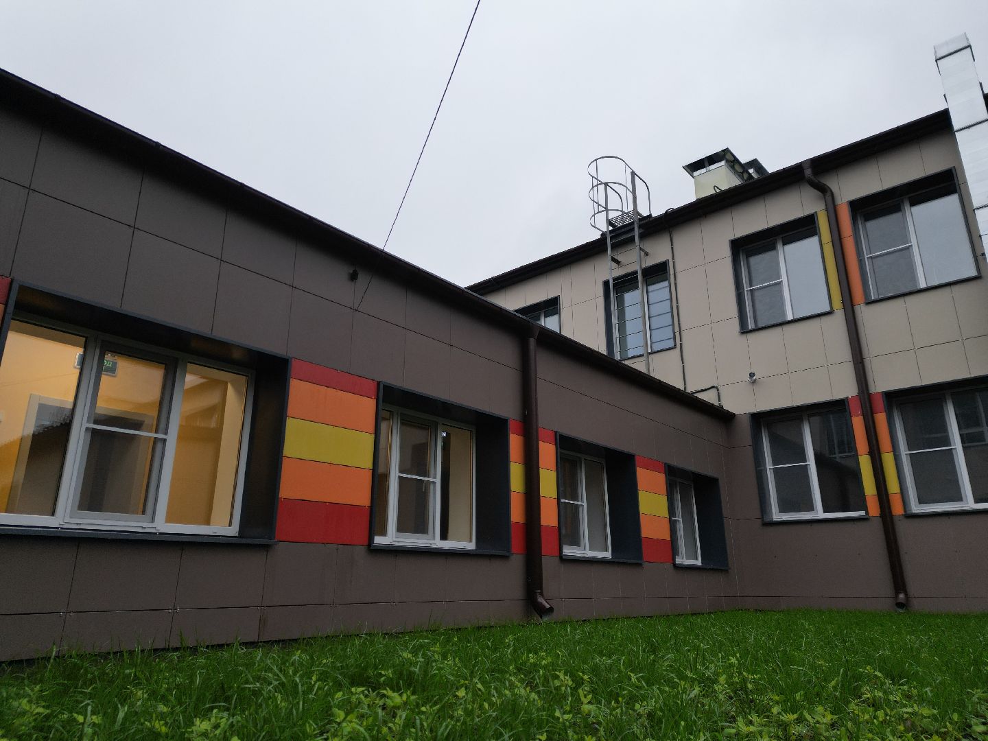 видео с коптера, детский сад ивушка,