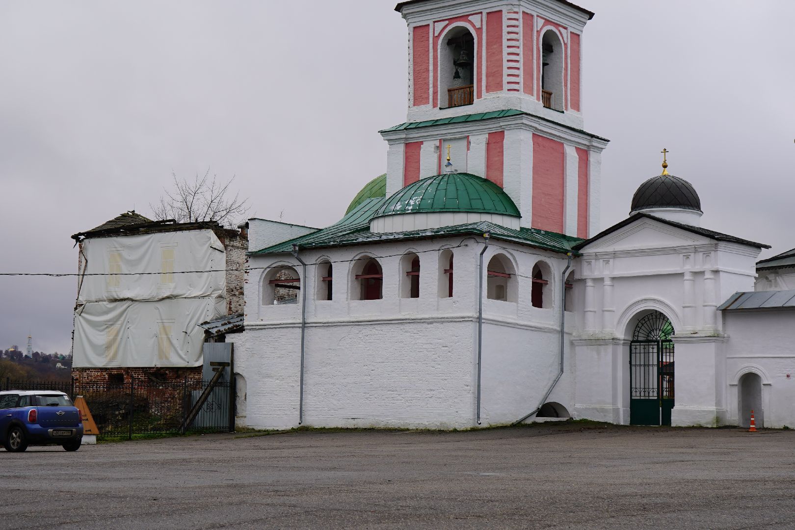 ступино, реставрация, Свято-Троицкий Белопесоцкий монастырь,