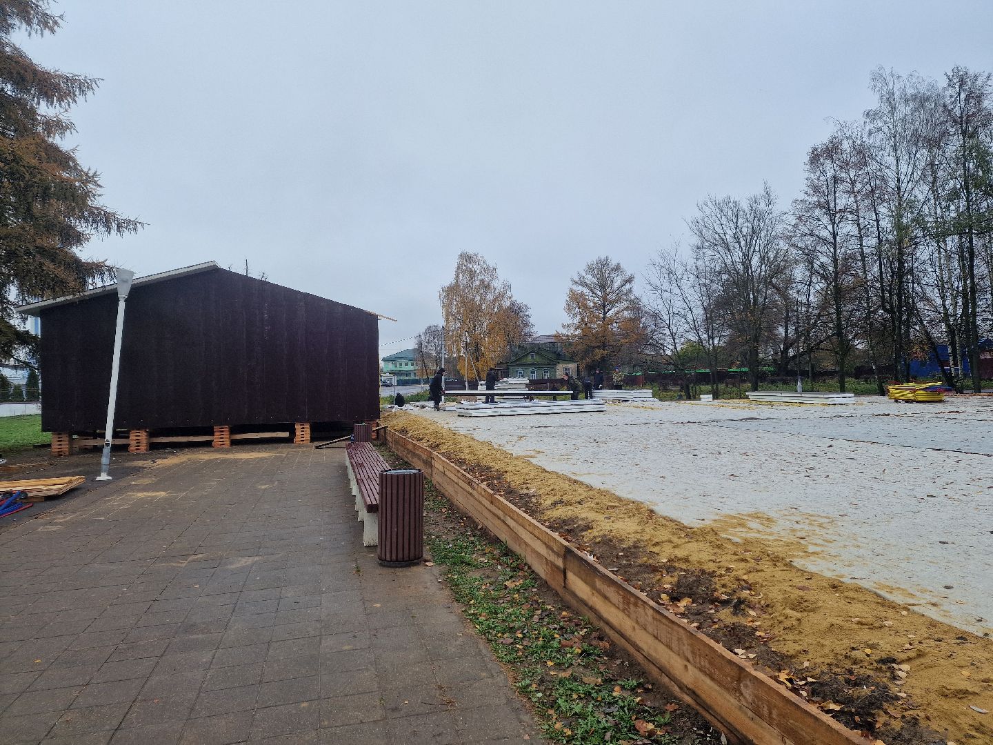 воскресенск, зима в подмосковье,