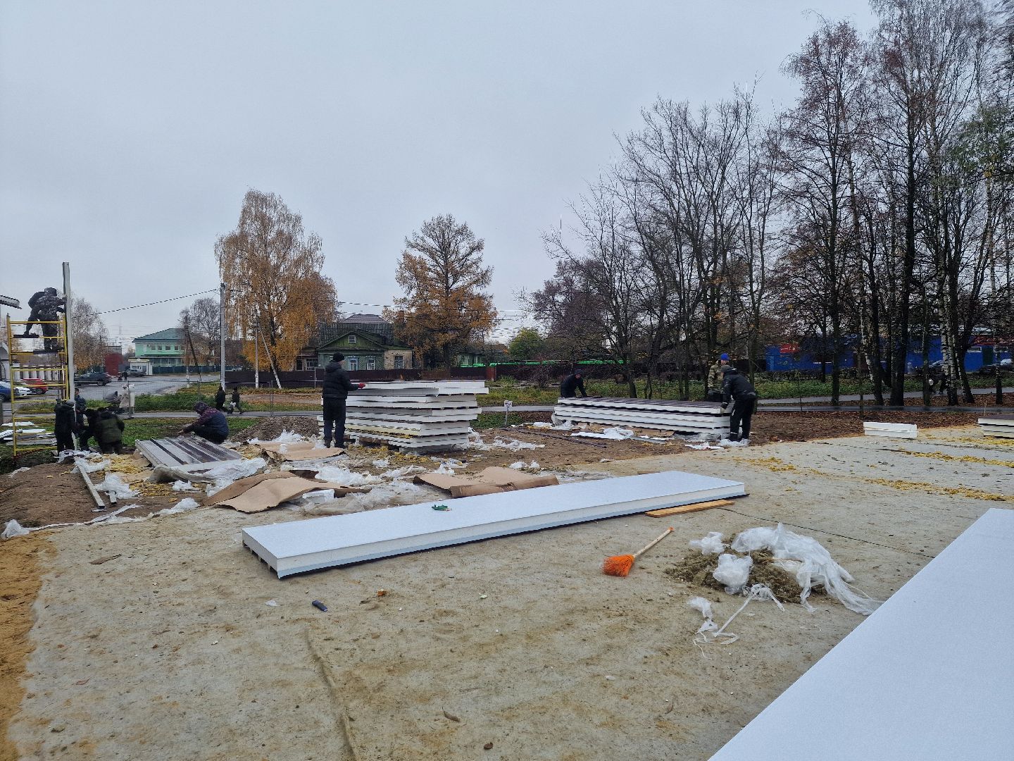 воскресенск, зима в подмосковье,