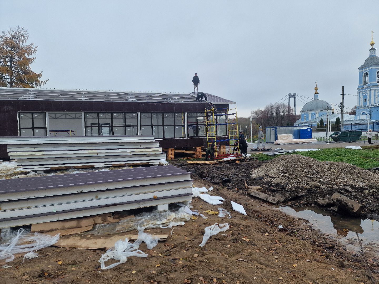 воскресенск, зима в подмосковье,