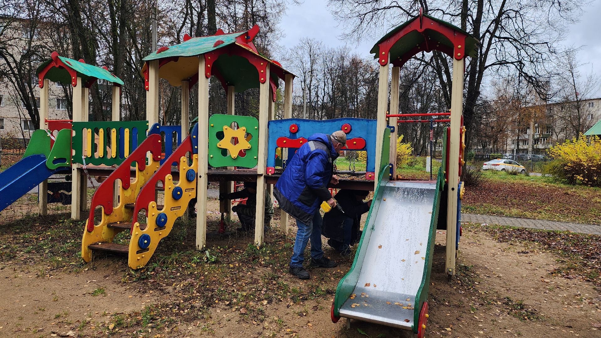 истра, благоустройство, десткая площадка,