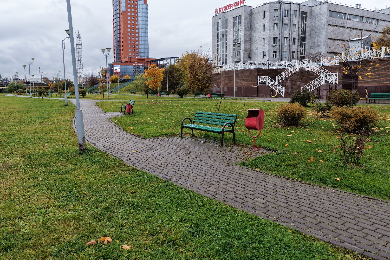 видео с коптера, набережная юности щелково, благоустройство щелково,