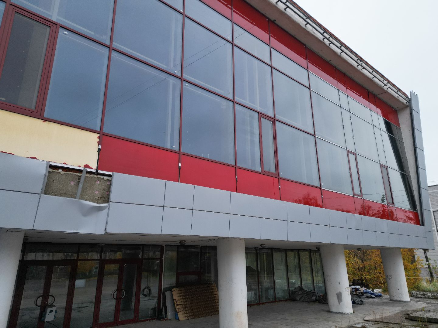 видео с коптера, дом культуры лосино-петровский,