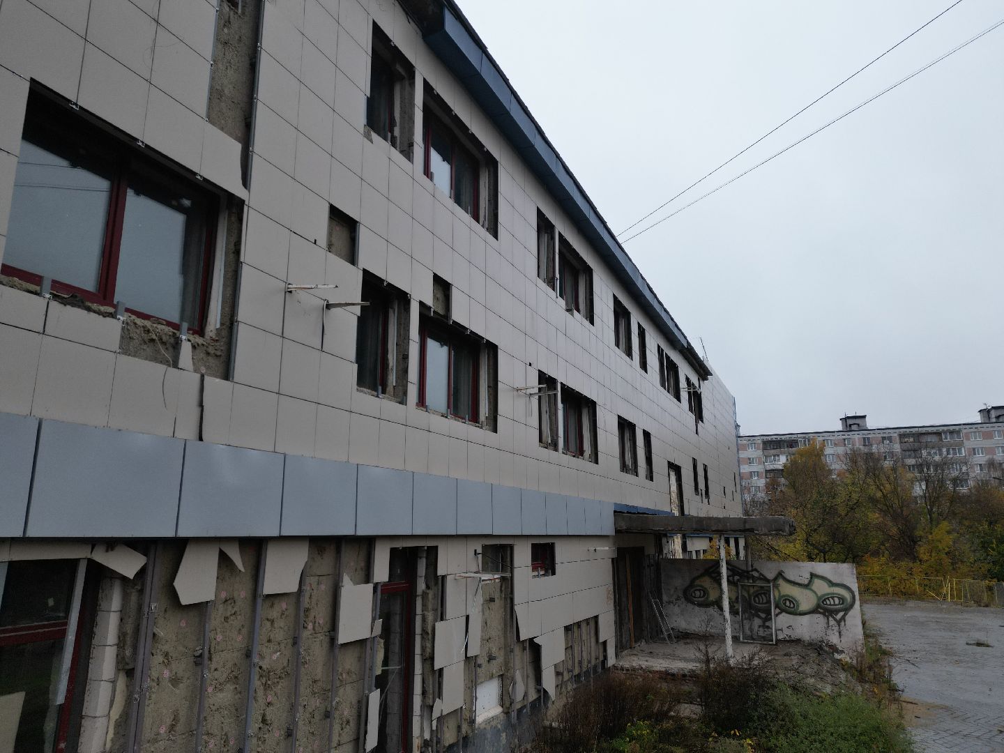 видео с коптера, дом культуры лосино-петровский,