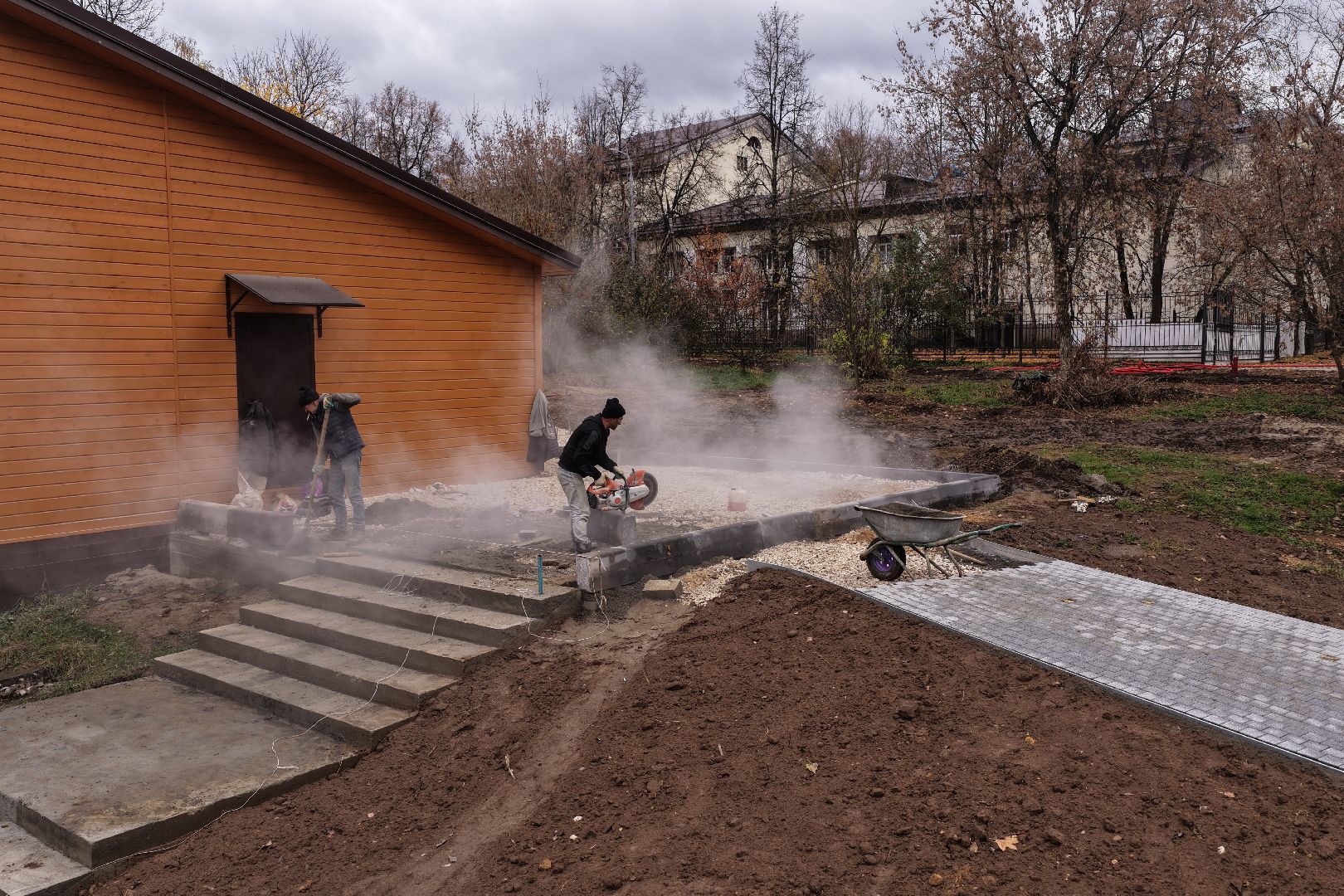 видео с коптера, центральный парк щелково, благоустройство щелково,
