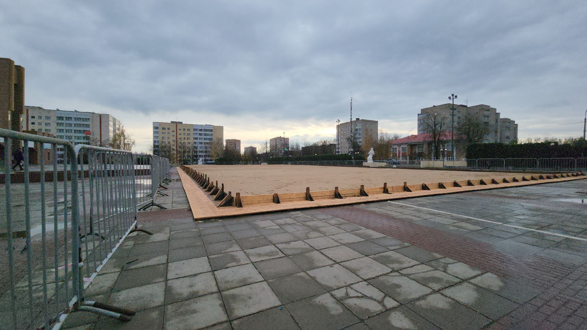 Истра, Каток, Благоустройство ,