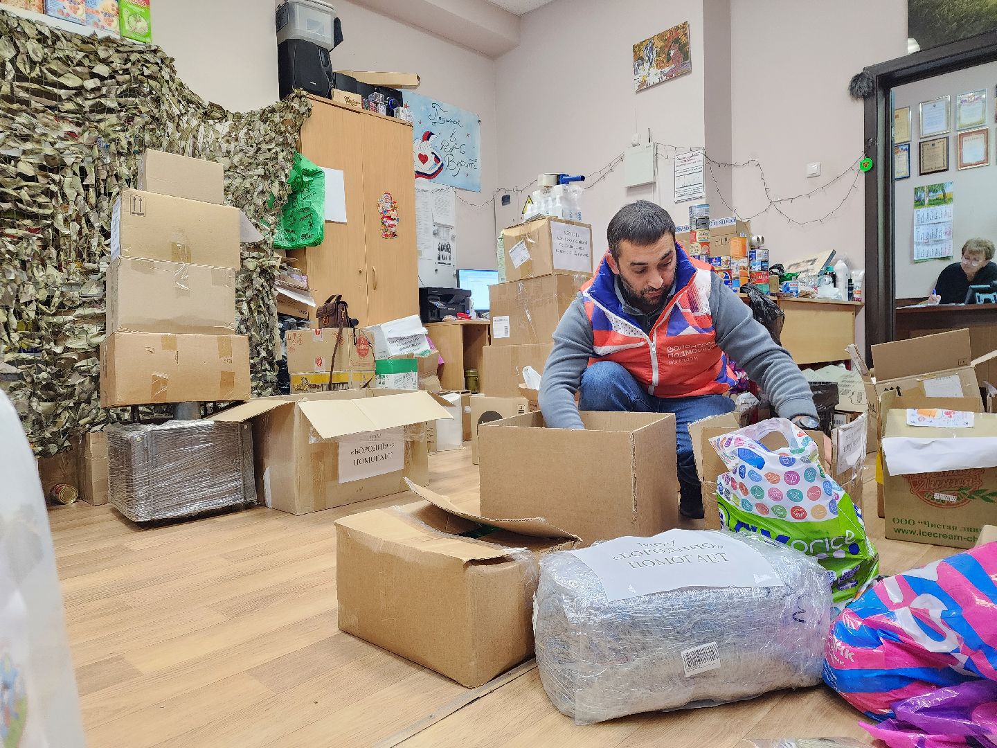 Подольск , волонтер подмосковья, гуманирная помощь,