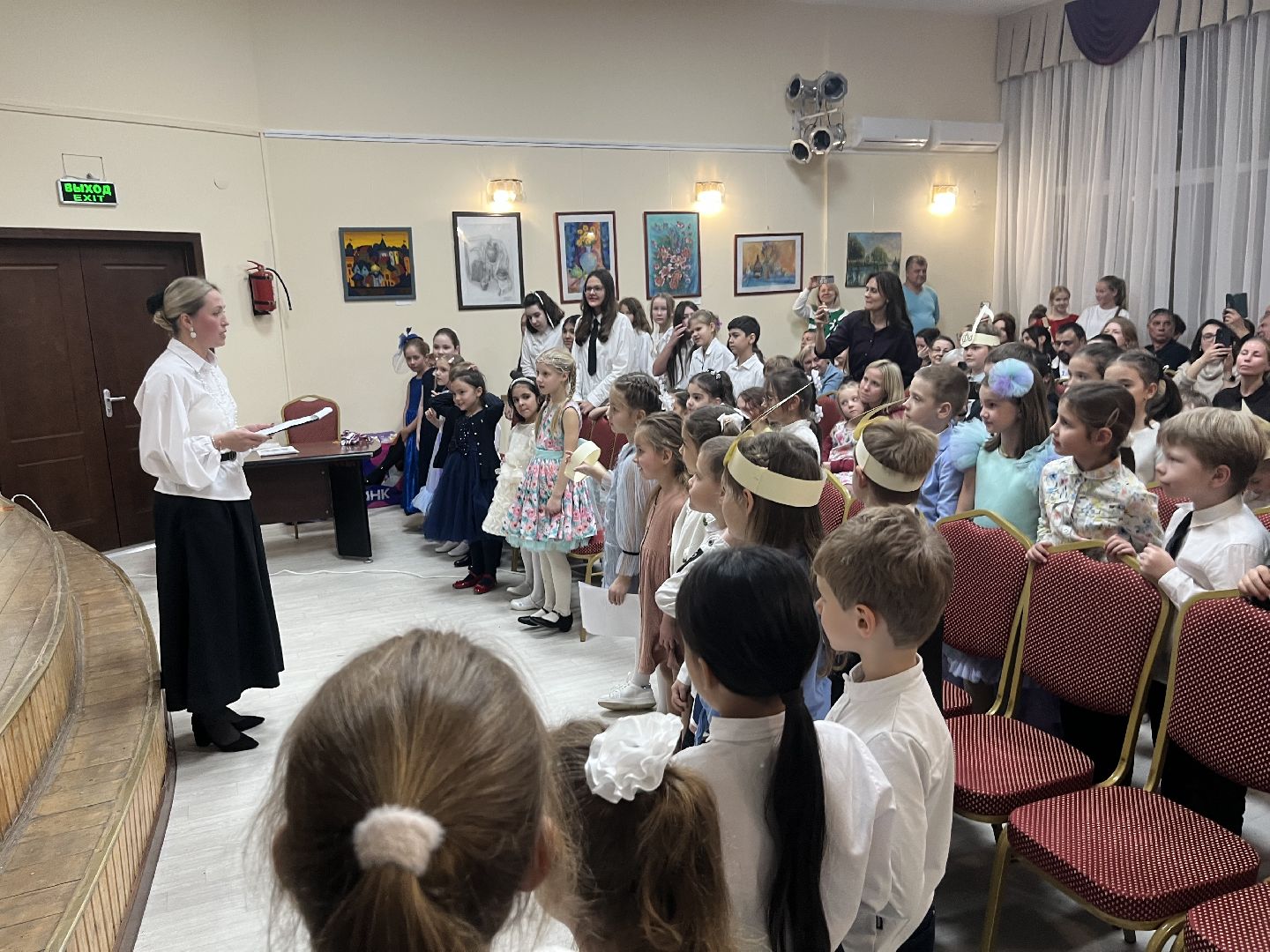 красногорск медицина, школа искусств, первоклассники,