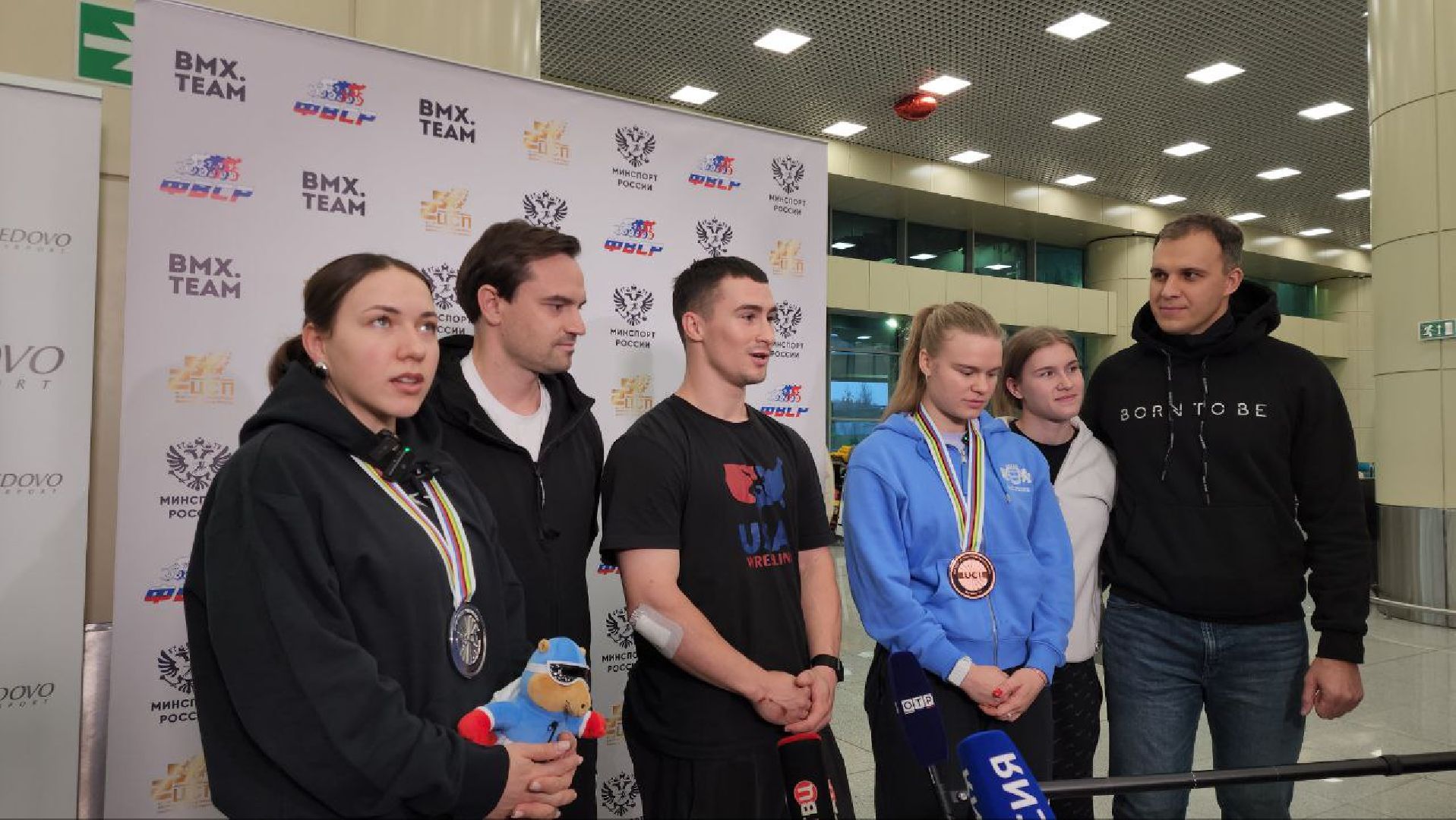 спорт, аэропорт домодедово, велогонка, чемпионат мира,