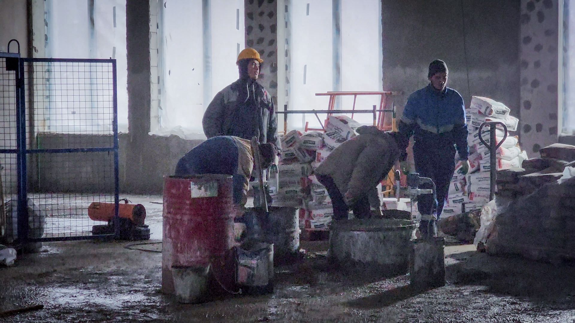 бронницы, пристройка к лицею бронницы, черновая отделка помещений , новый корус лицея в бронницах,