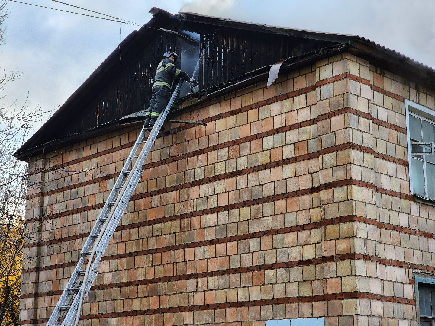 пожар, возгорание,  чп, старая купавна, богородский городской округ,