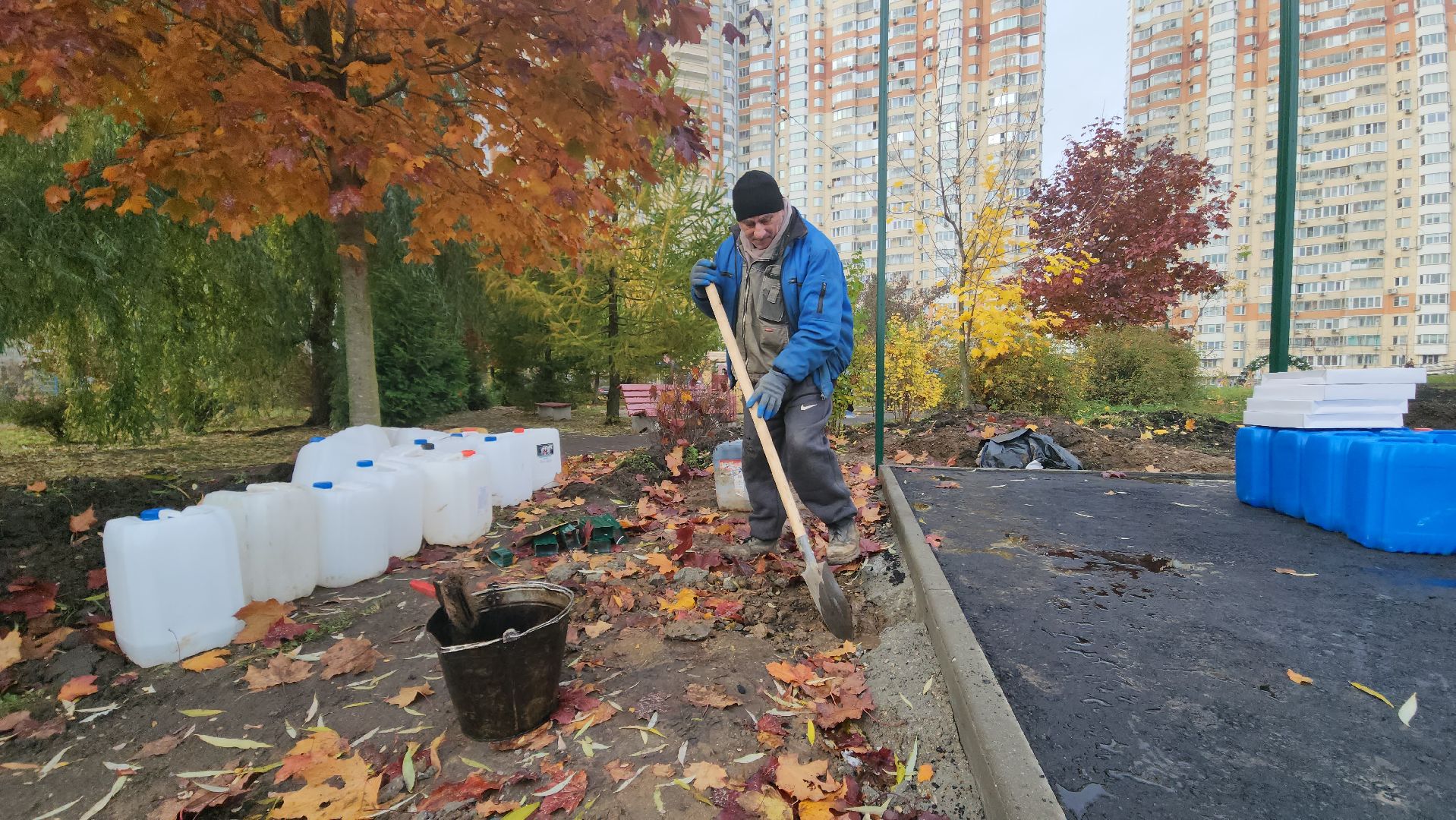 благоустройство, спортивная площадка, павшинская пойма,