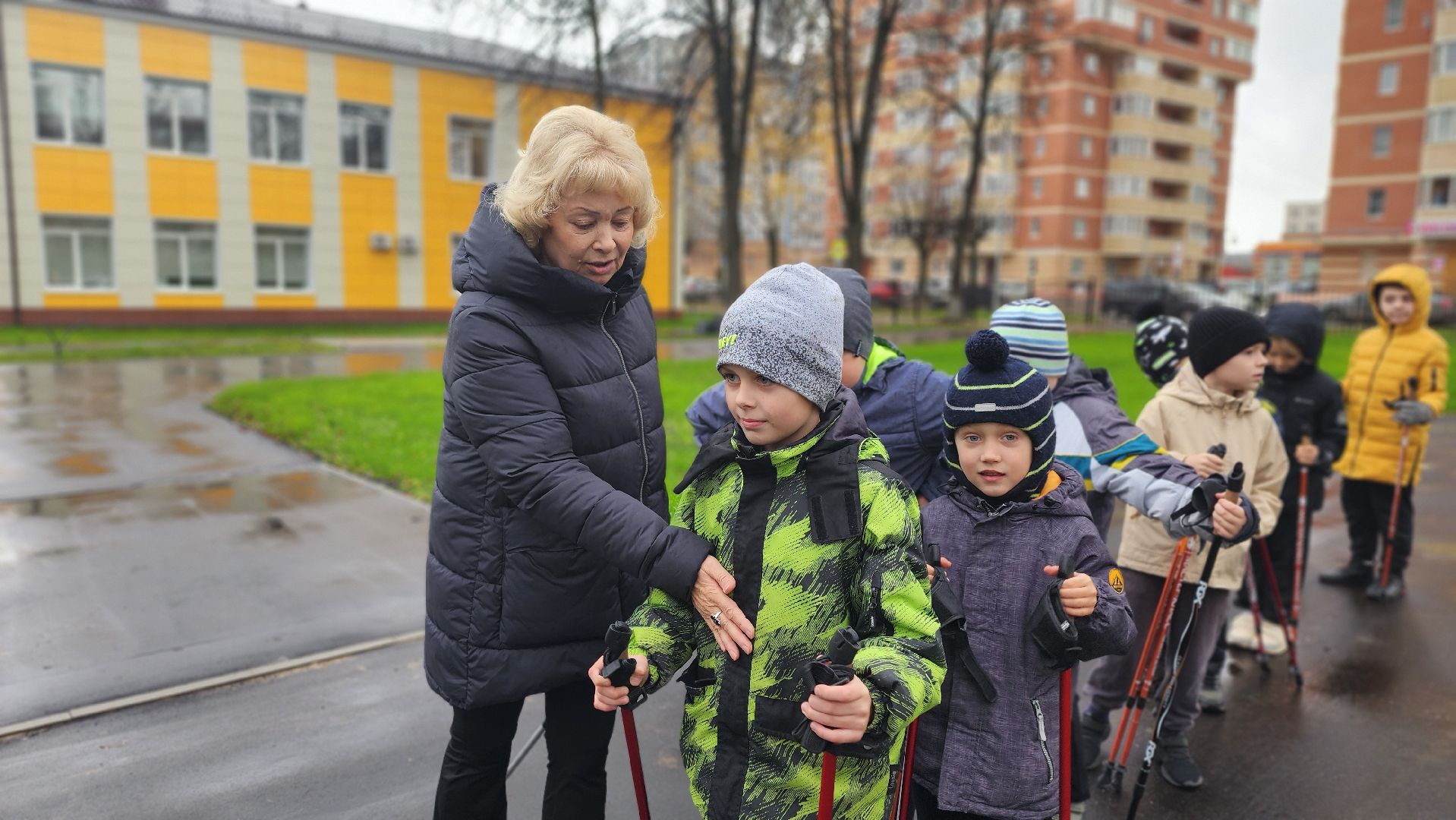 клин, лицей им менделеева, скандинавская ходьба, туризм, краеведение ,