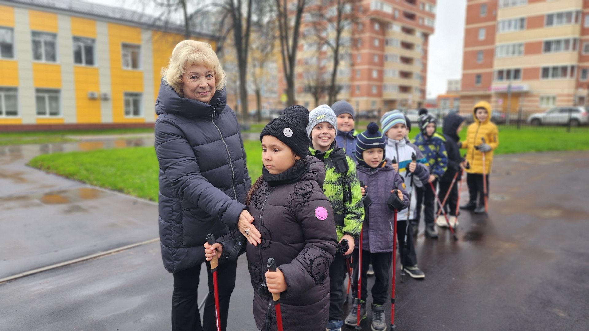 клин, лицей им менделеева, скандинавская ходьба, туризм, краеведение ,