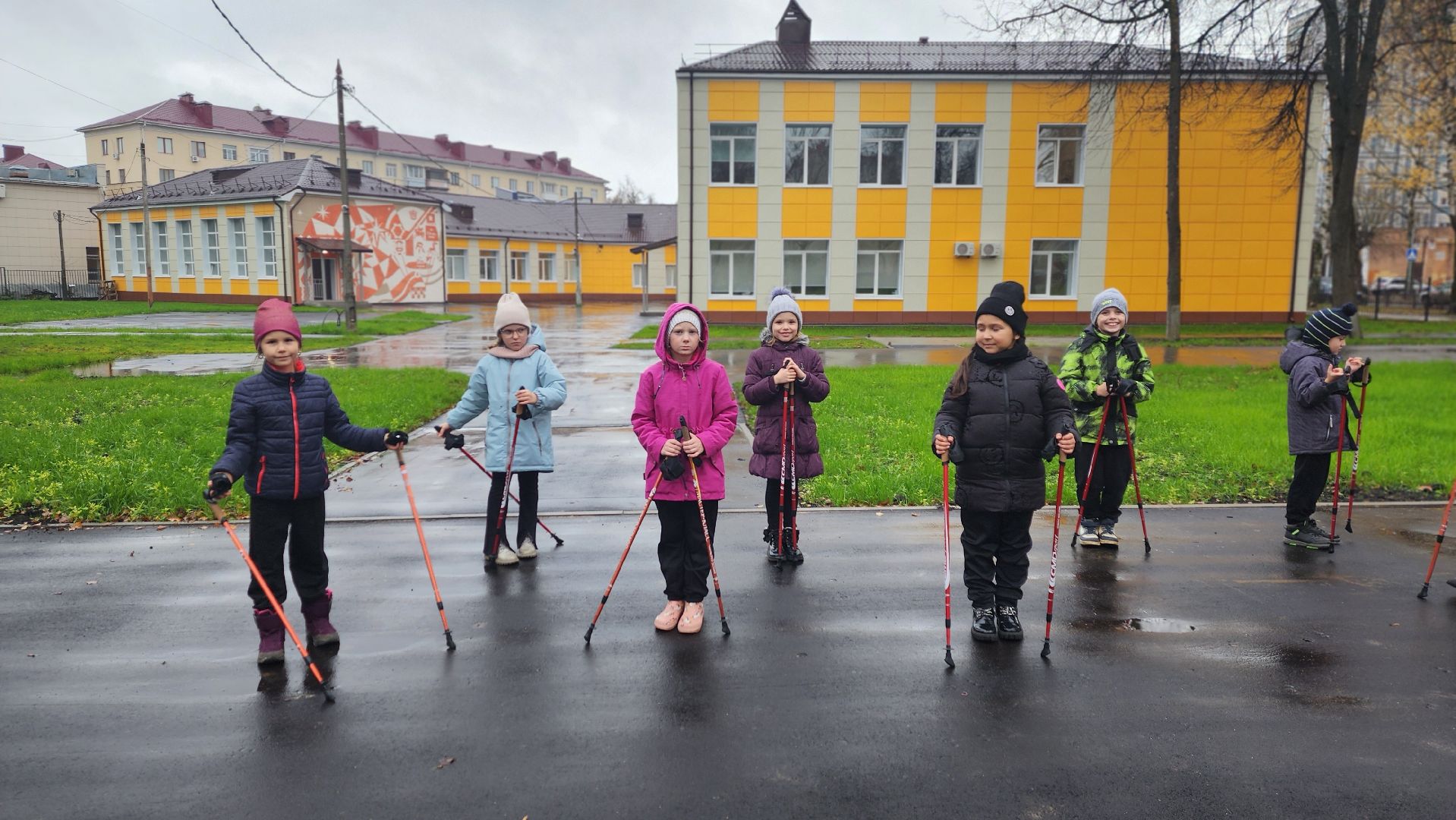 клин, лицей им менделеева, скандинавская ходьба, туризм, краеведение ,