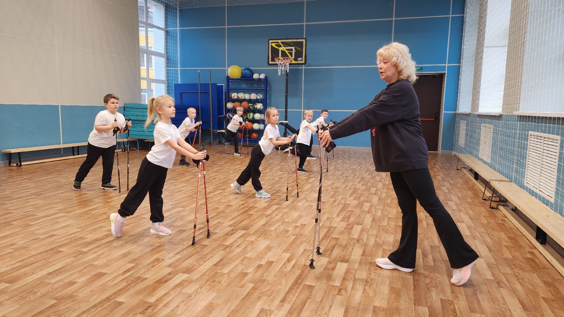 клин, лицей им менделеева, скандинавская ходьба, туризм, краеведение ,