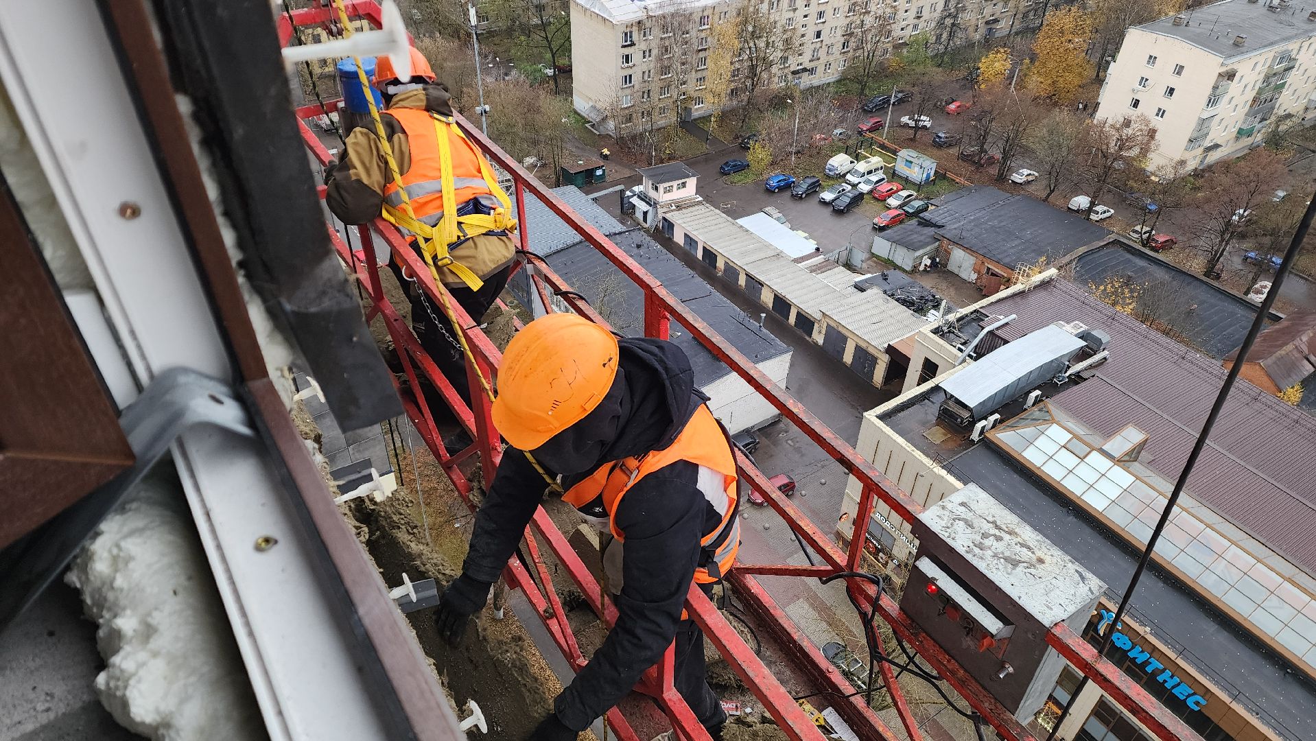 прилет, красногорск, ремонт фасада,