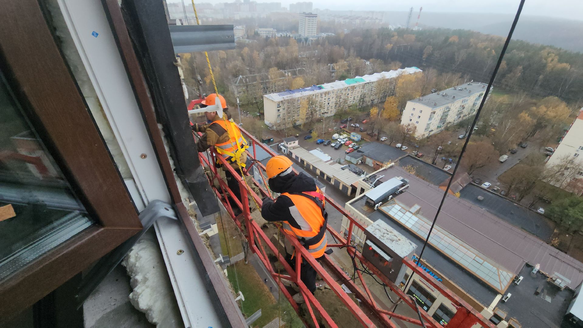 прилет, красногорск, ремонт фасада,