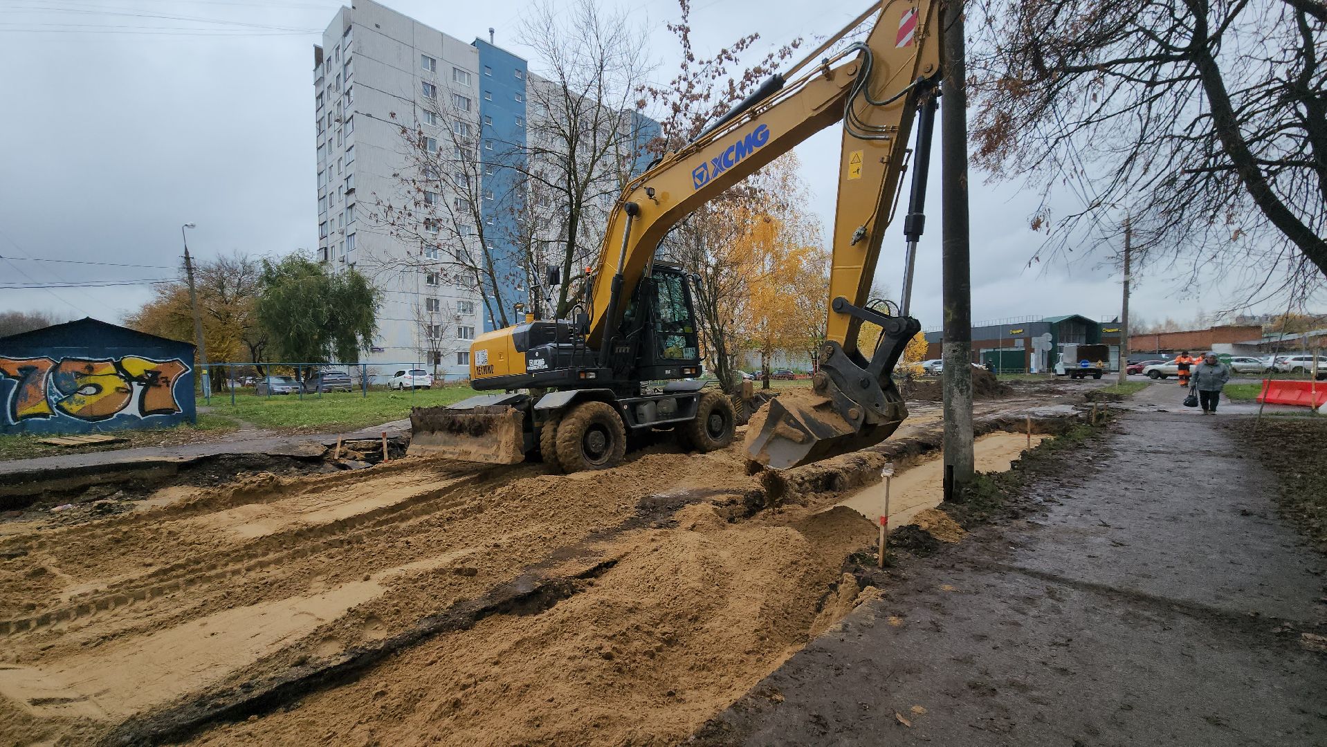 Ремонт дороги, Лобня, Асфальтирование ,