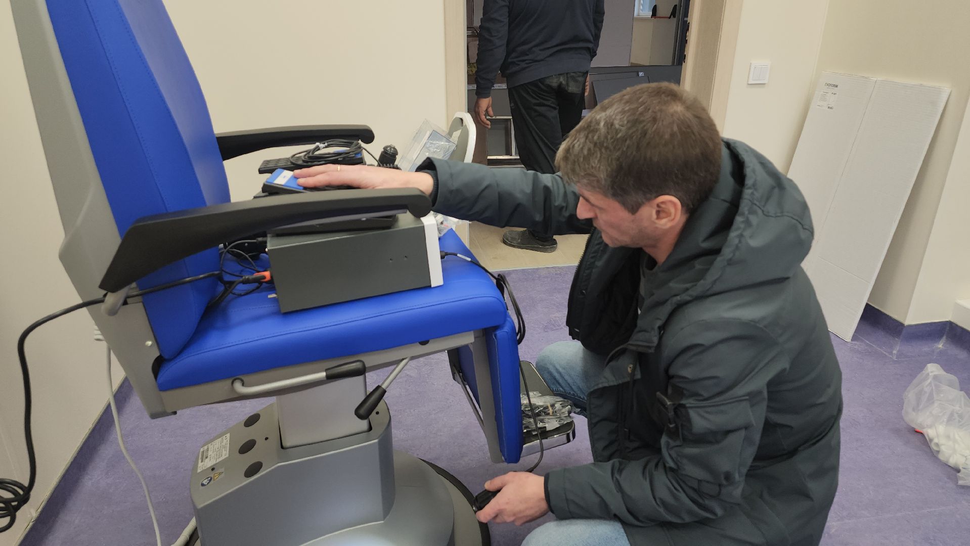 Люберцы, строительство, новая поликлиника, лор-врач, лор-комбайн, новое оборудование,