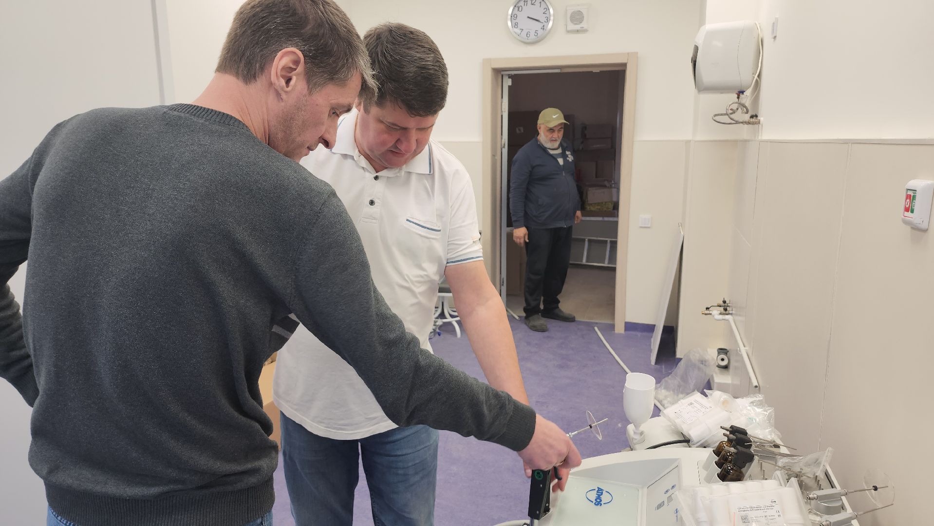 Люберцы, строительство, новая поликлиника, лор-врач, лор-комбайн, новое оборудование,