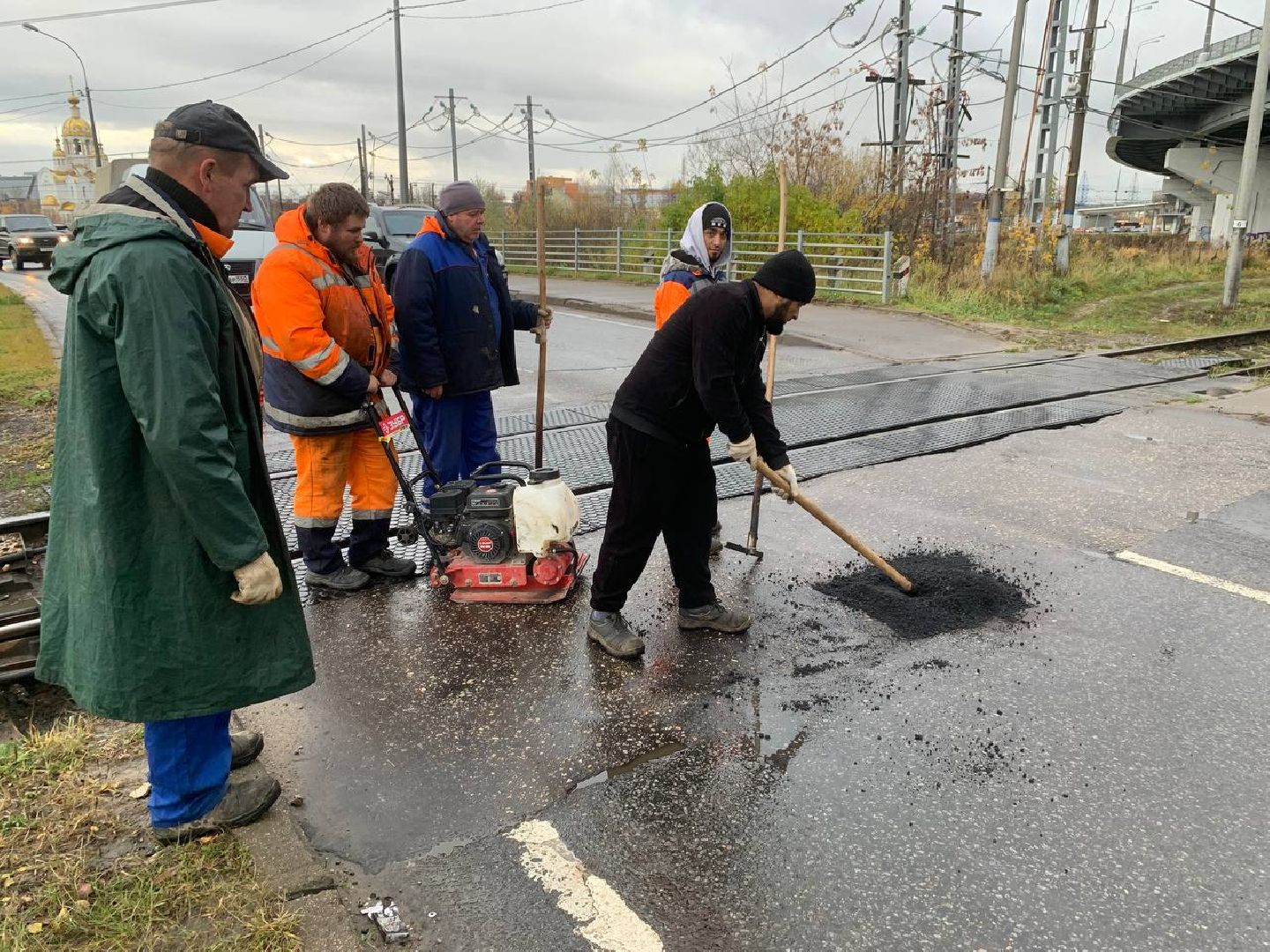 ступино, ямочный ремонт, Пристанционная, Колхозная,