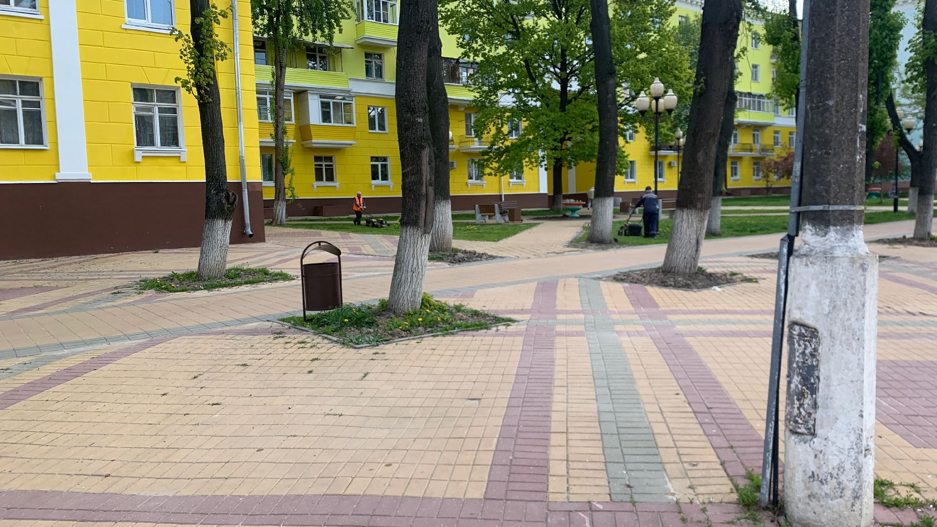 Ступино, газоны, благоустройство