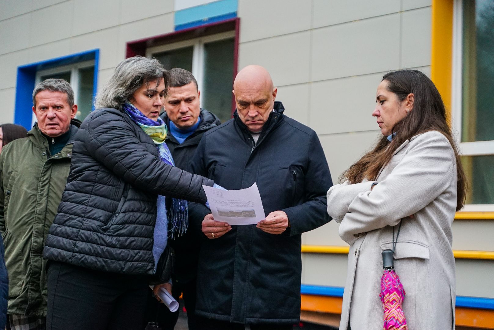 стройка, детсад, школа,