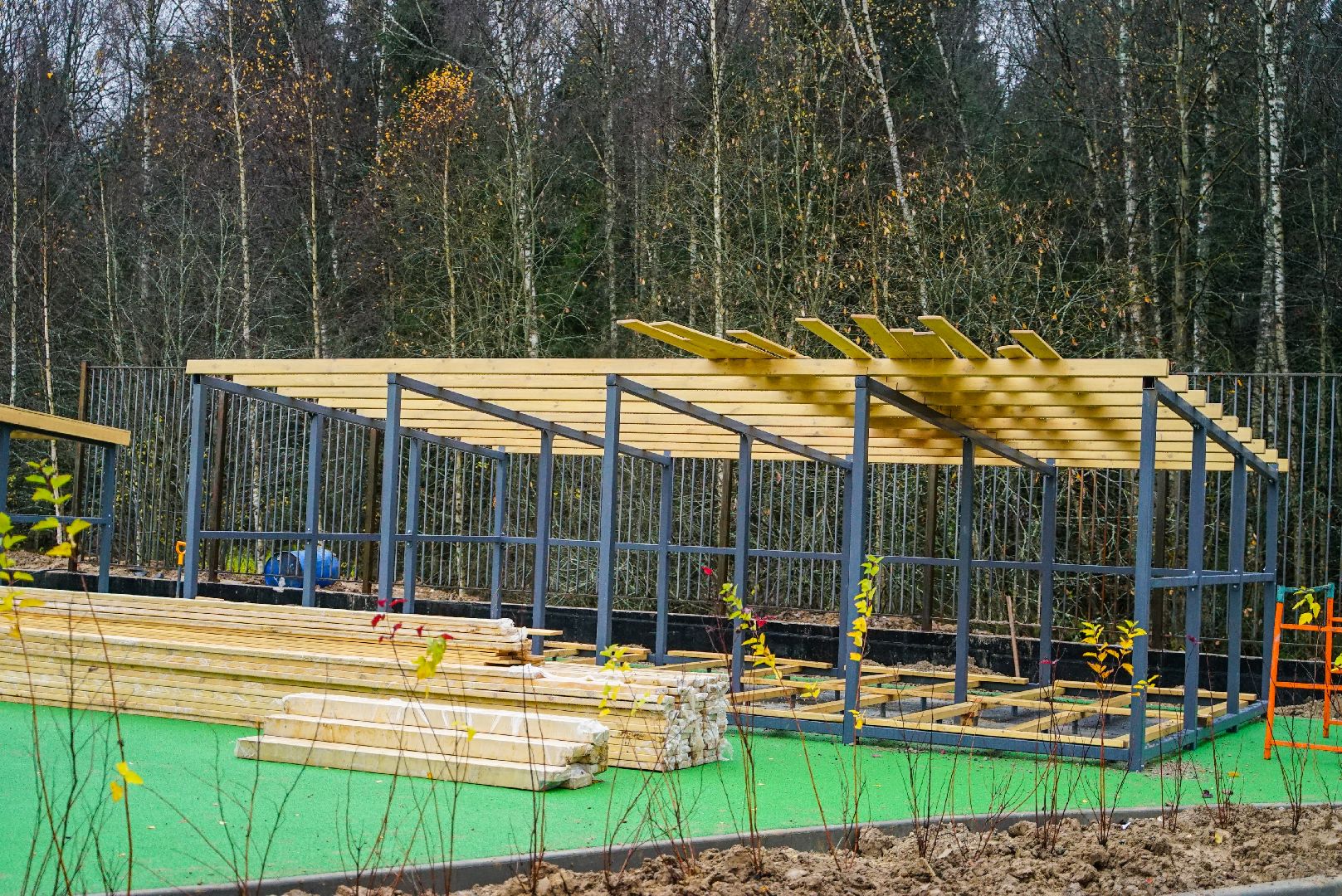 стройка, детсад, школа,