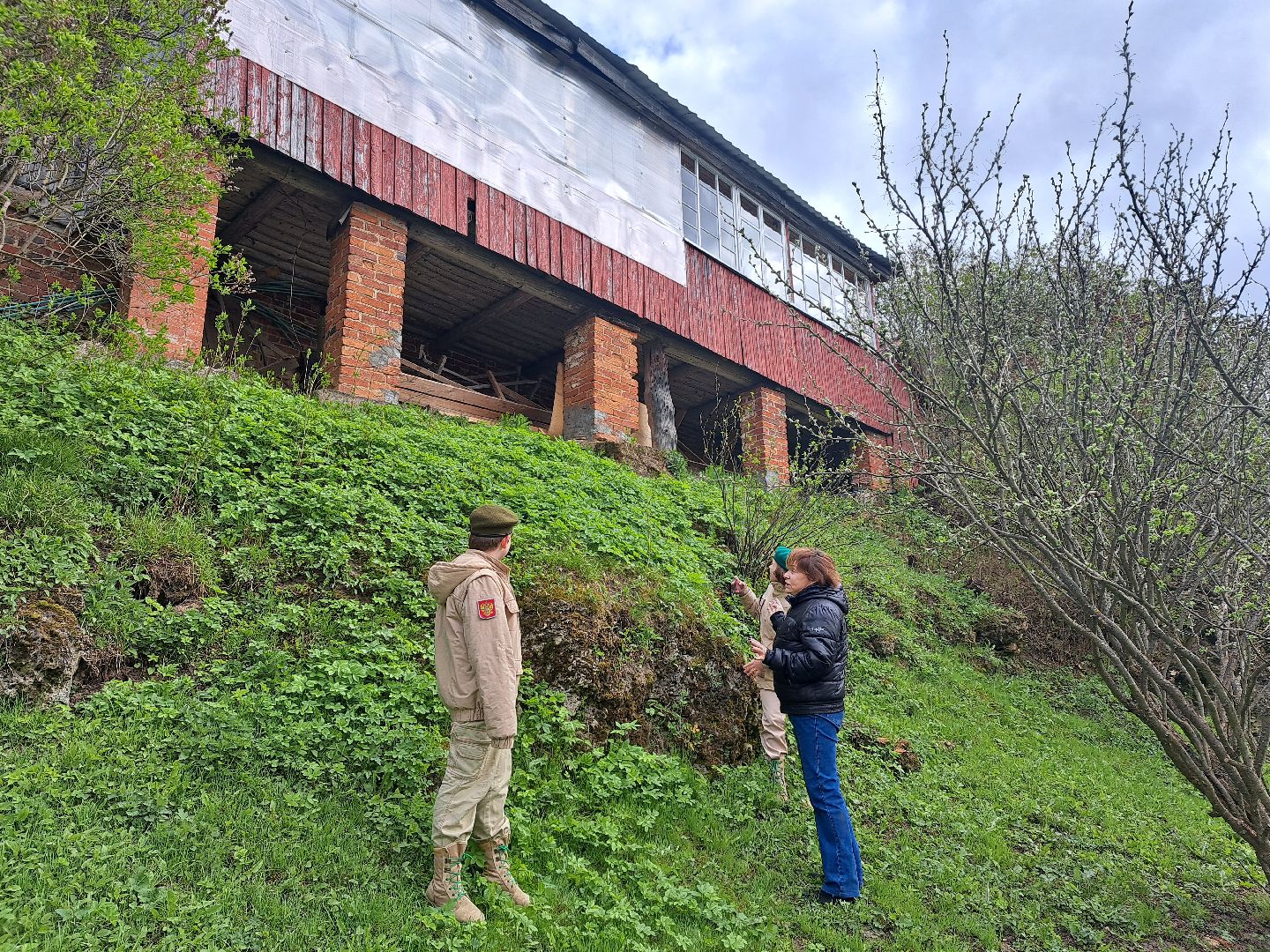 Рузский городской округ, Старониколаево, Кожинская школа, чайная, история