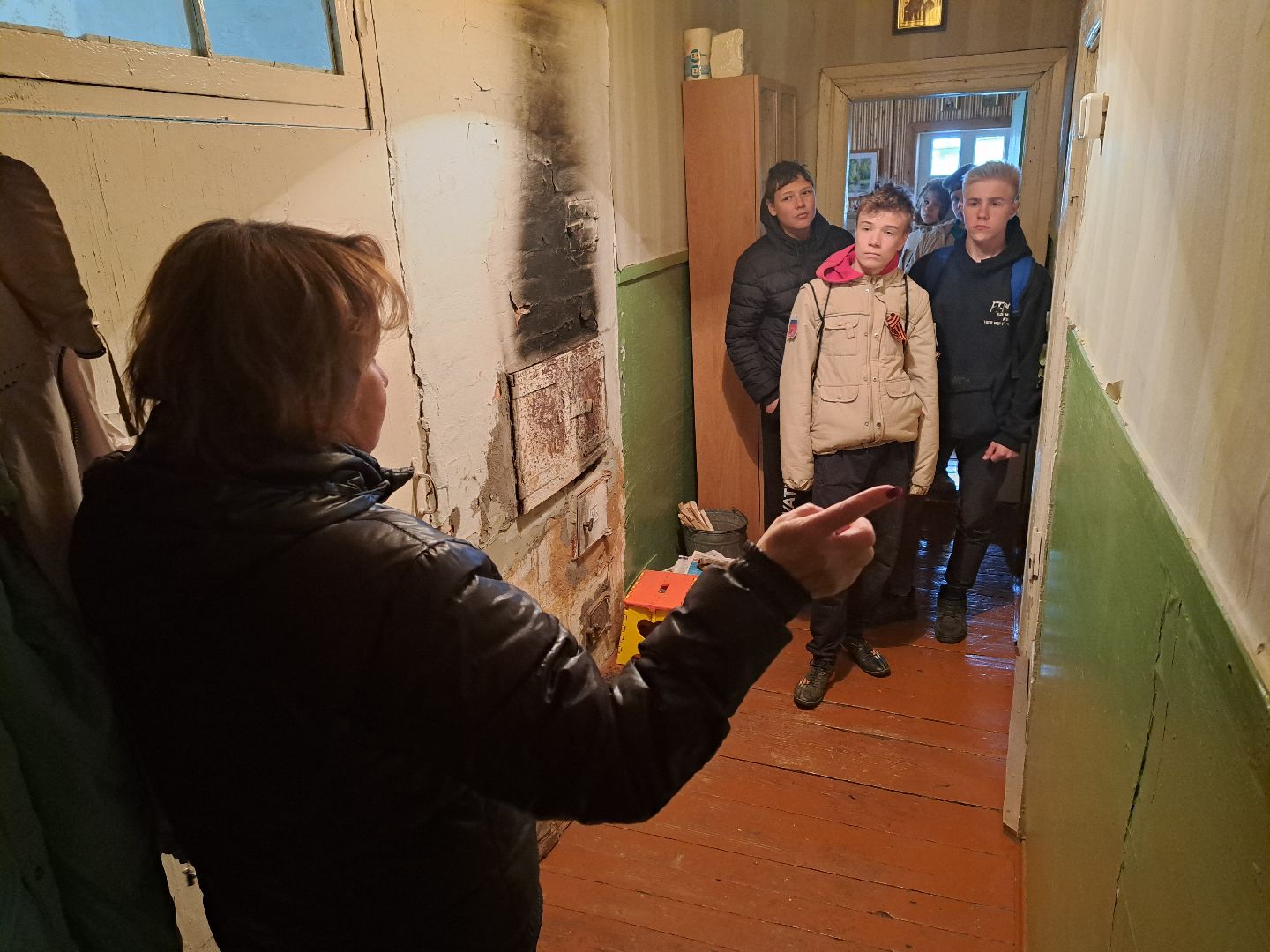 Рузский городской округ, Старониколаево, Кожинская школа, чайная, история