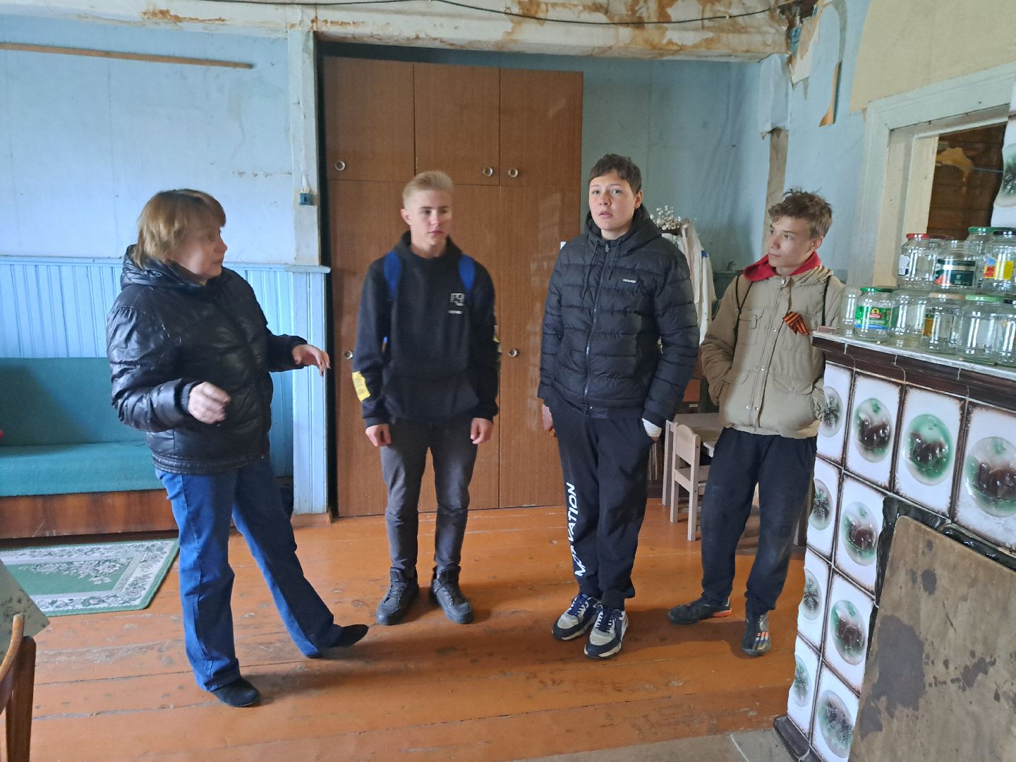 Рузский городской округ, Старониколаево, Кожинская школа, чайная, история