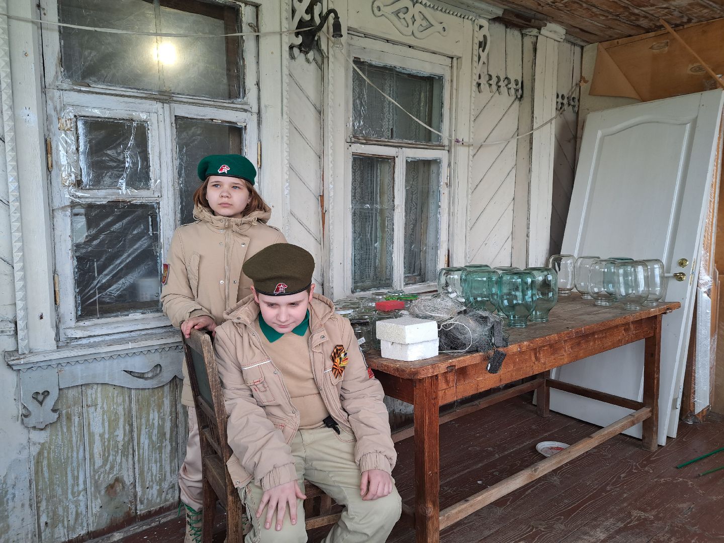 Рузский городской округ, Старониколаево, Кожинская школа, чайная, история