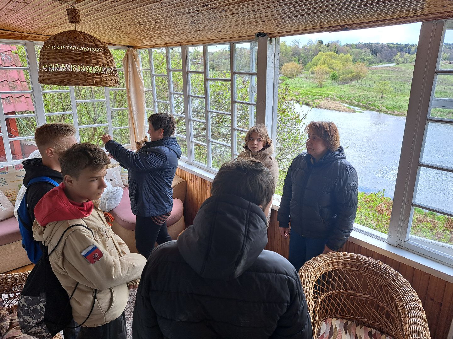 Рузский городской округ, Старониколаево, Кожинская школа, чайная, история