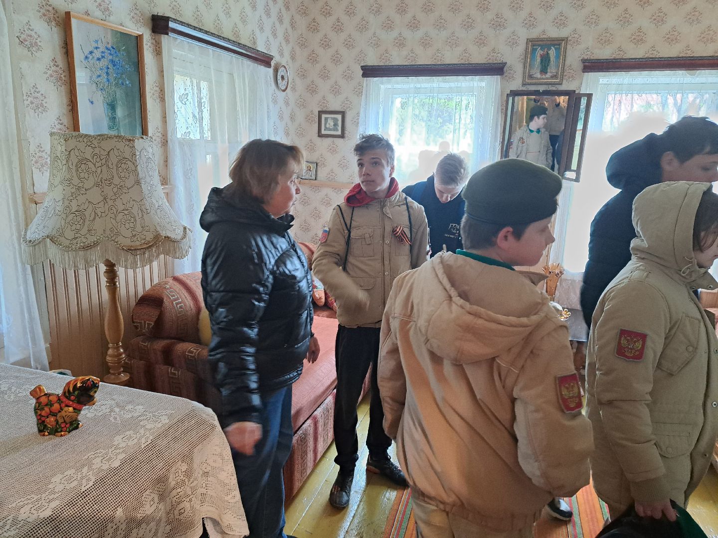 Рузский городской округ, Старониколаево, Кожинская школа, чайная, история